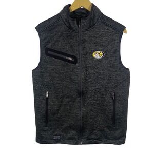 DRI DUCK‎ Missouri  Mizzou Tigers Vest Mens M Charcoal Heather Waterproof Vest